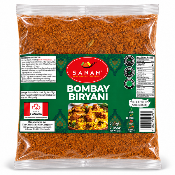 Sanam Bombay Biryani – spice mix packet