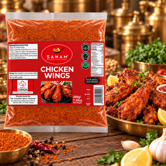 Sanam Chicken Wings | Spice & Flame