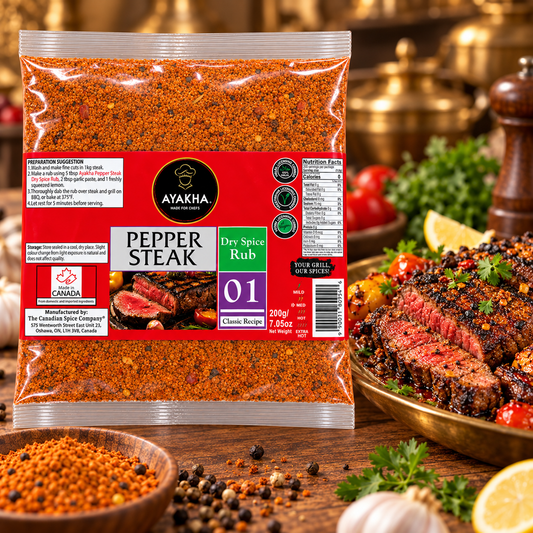 AYAKHA Pepper Steak Coater | Spice & Flame
