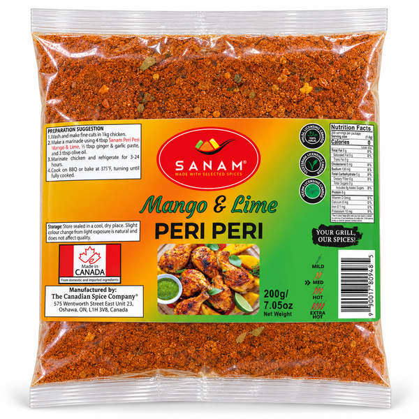 Sanam Peri Peri Mango & Lime – spice mix packet