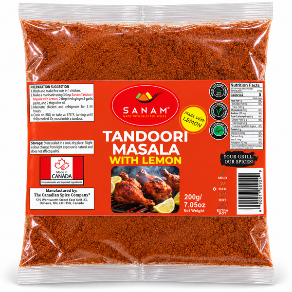 Sanam Tandoori Masala Lemon – spice mix packet