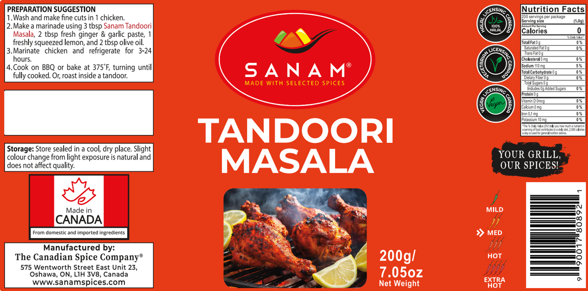 Sanam Tandoori Masala | Spice & Flame