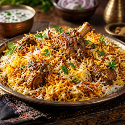Sanam Lamb Biryani | Spice & Flame