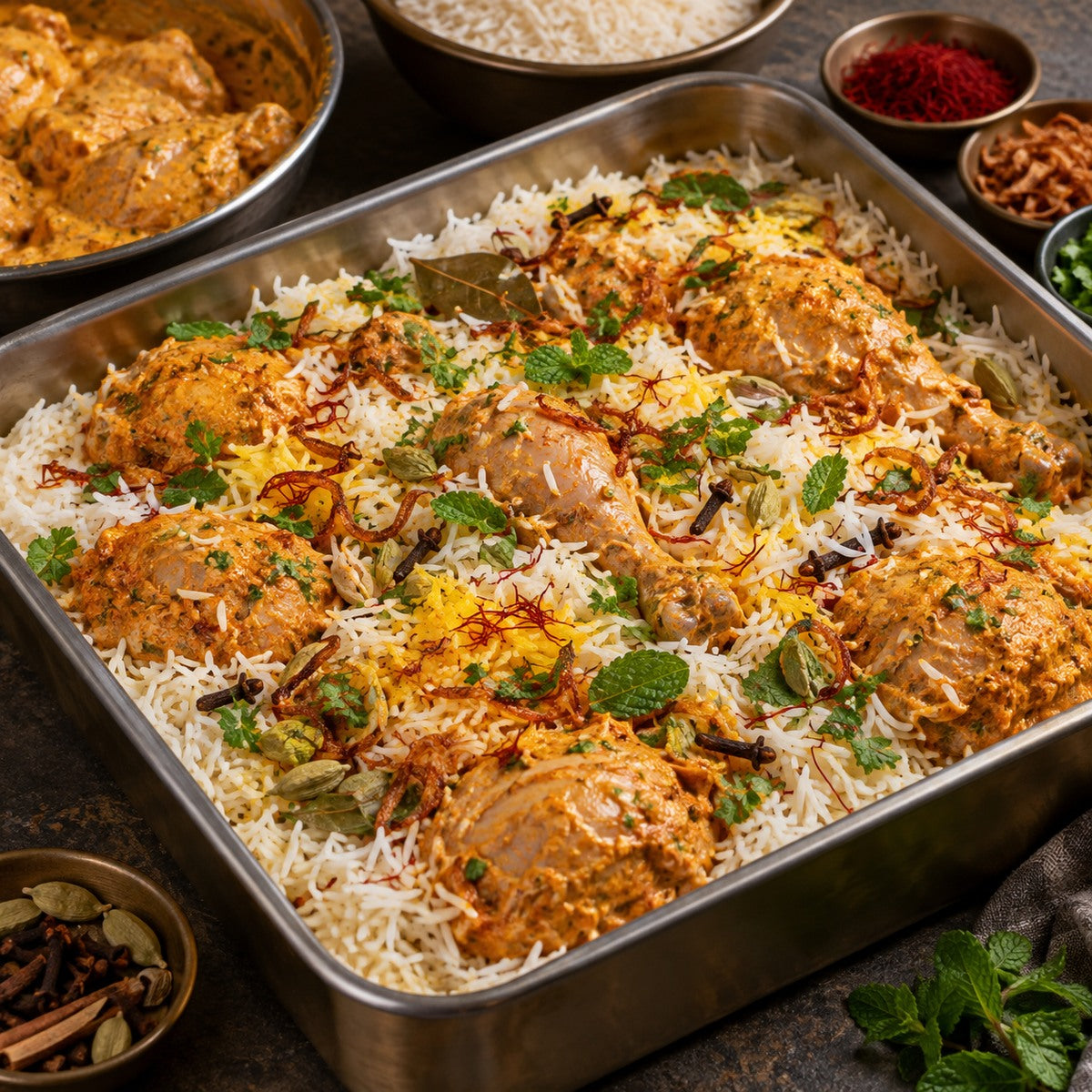 Sanam Shahi Biryani | Spice & Flame