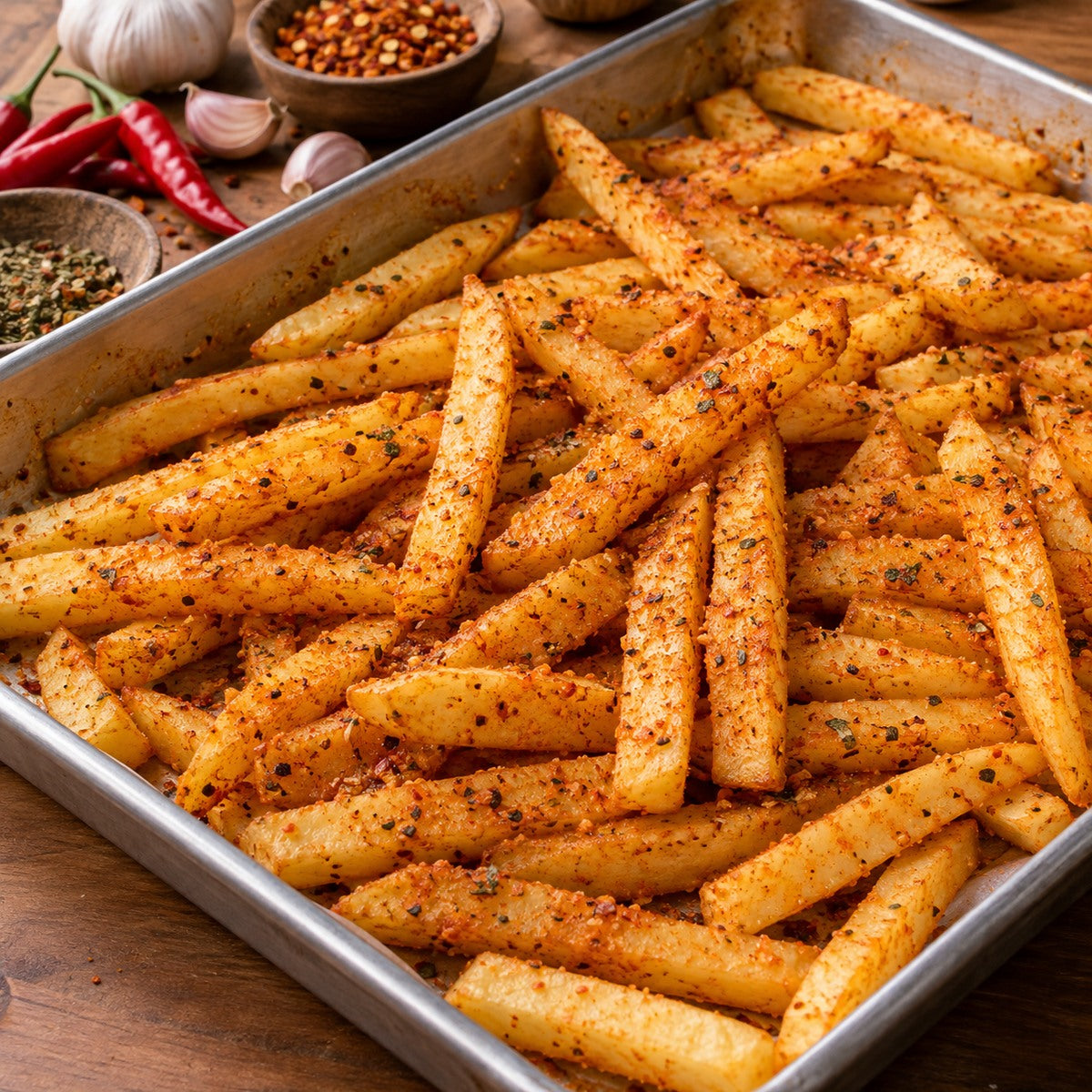 Sanam Peri Peri French Fry Seasoning | Spice & Flame