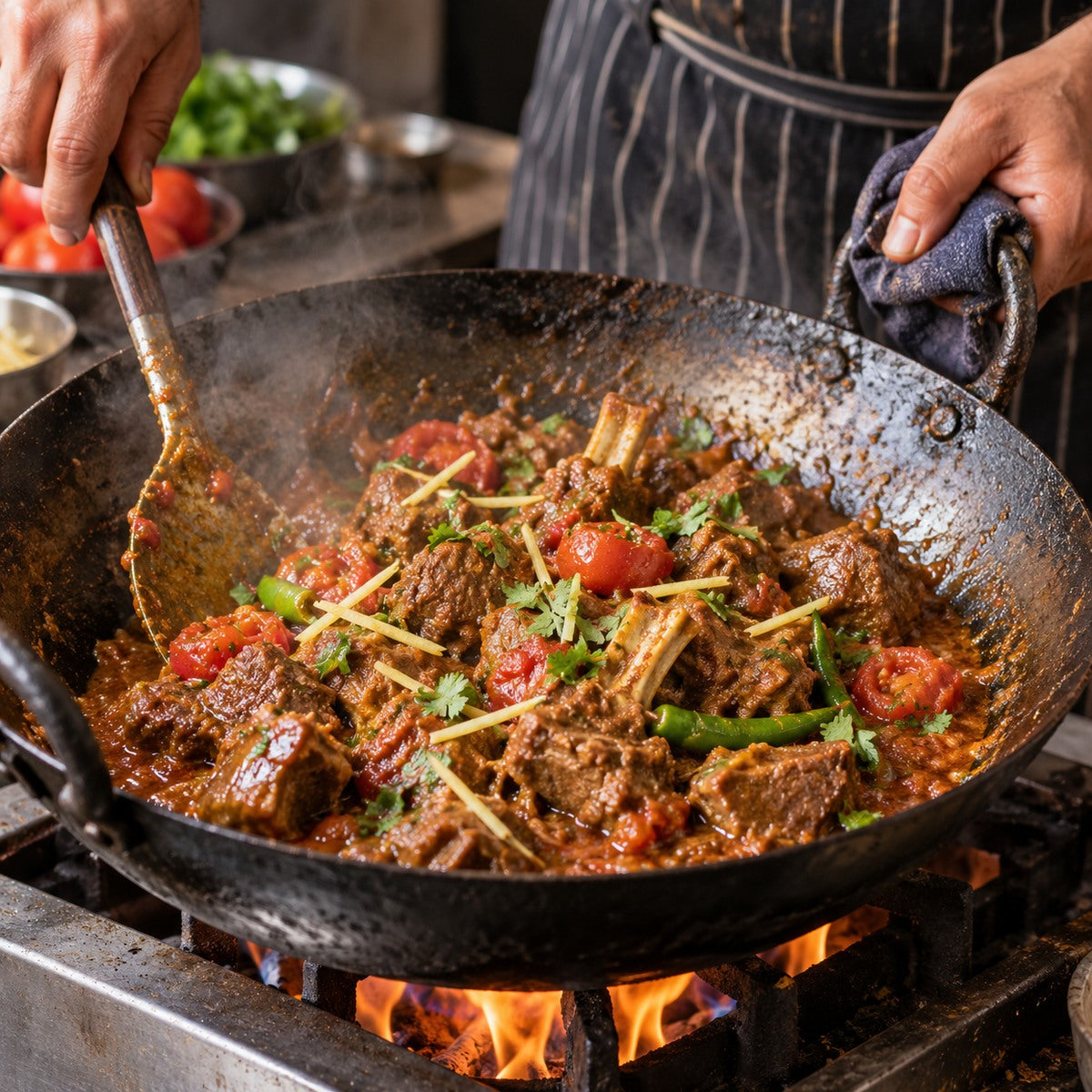 Sanam Karahi Gosht Mix | Spice & Flame