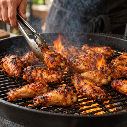 Sanam Chicken Wings | Spice & Flame