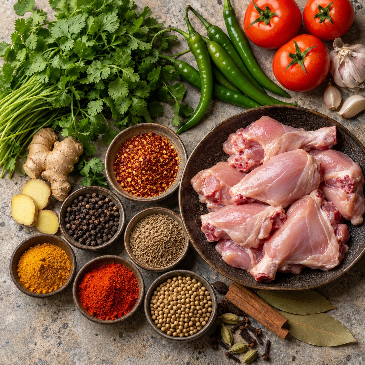 Sanam Karahi Chicken Mix | Spice & Flame