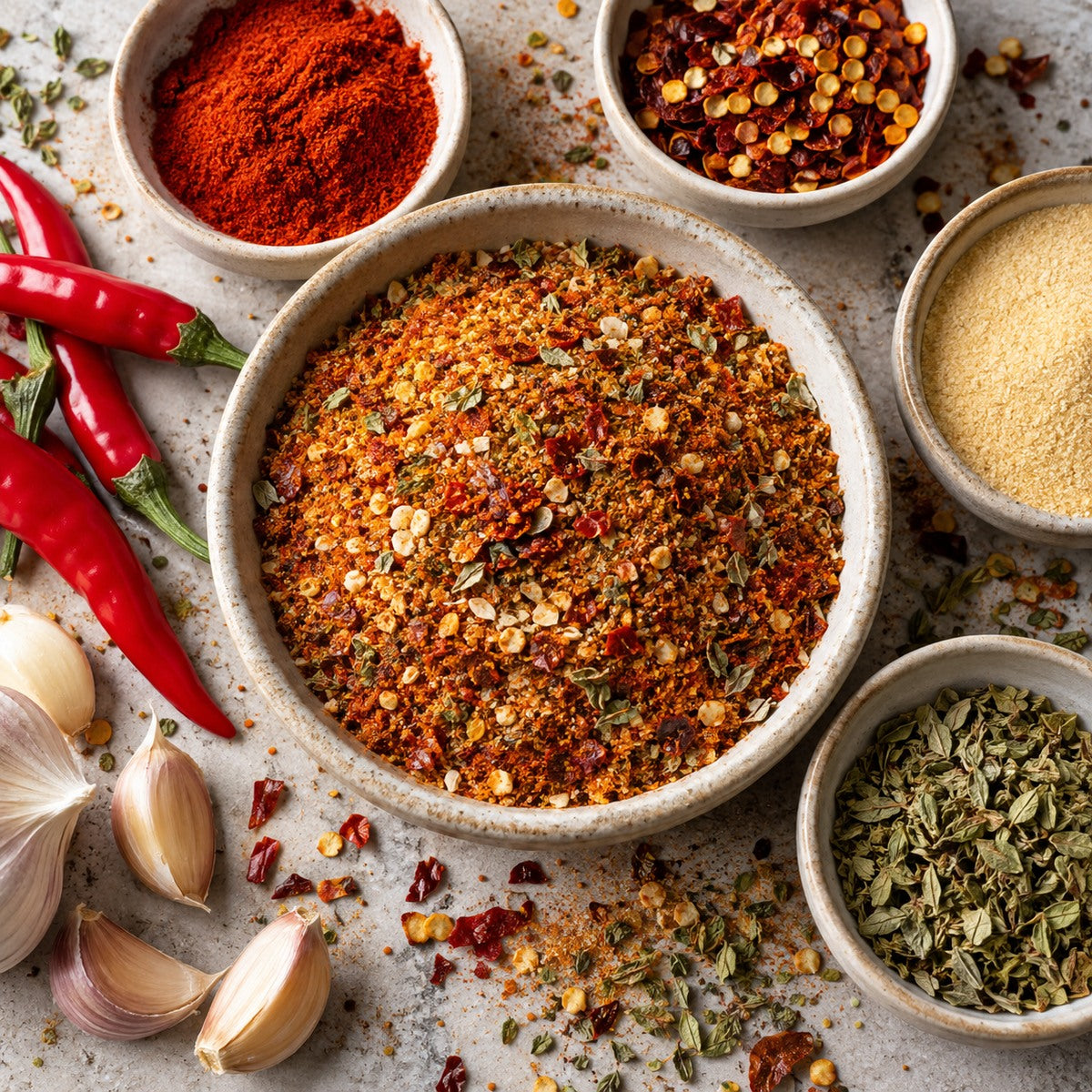 Sanam Peri Peri French Fry Seasoning | Spice & Flame