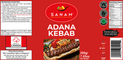 Sanam Adana Kebab | Spice & Flame