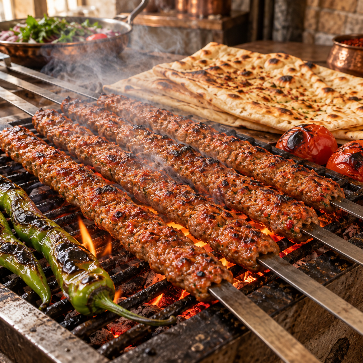 Homemade Adana-Style Kebabs