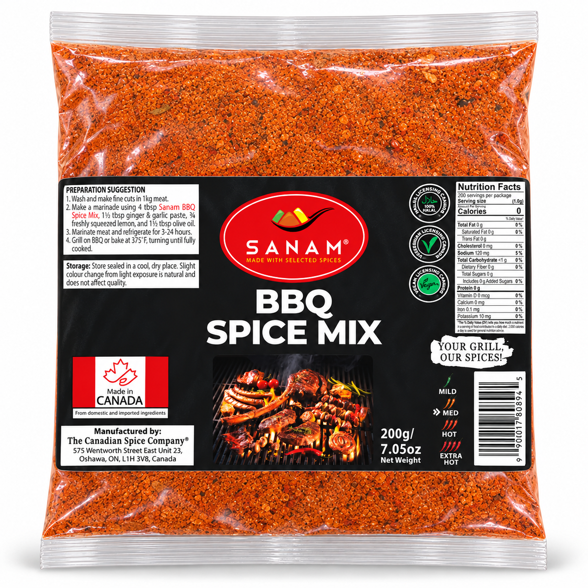 Sanam BBQ Spice Mix | Spice & Flame
