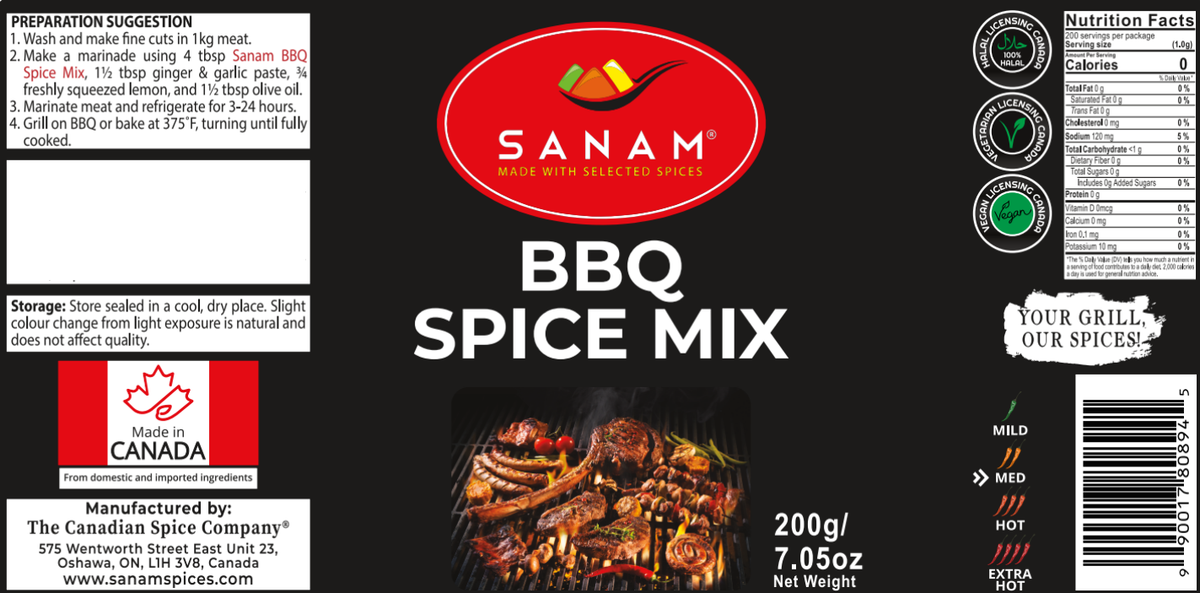 Sanam BBQ Spice Mix | Spice & Flame