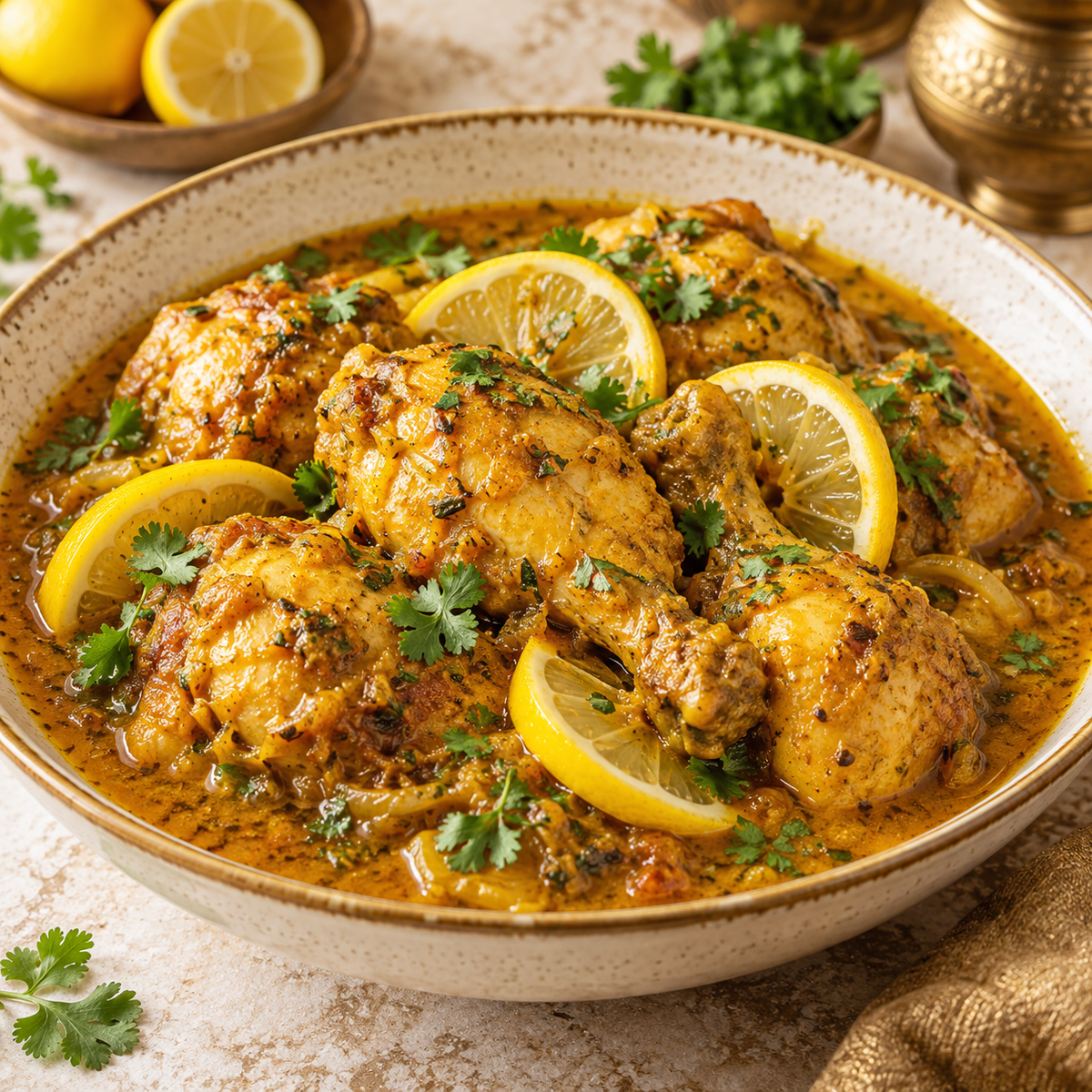 Sanam Chicken Curry Lemon | Spice & Flame