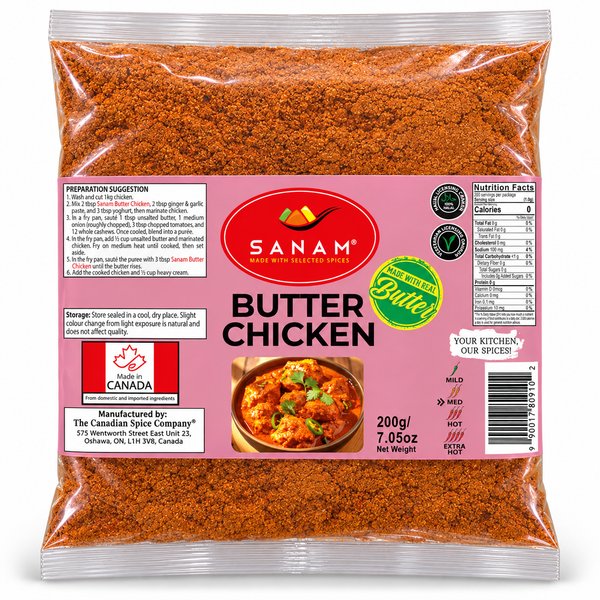 Sanam Butter Chicken – spice mix packet