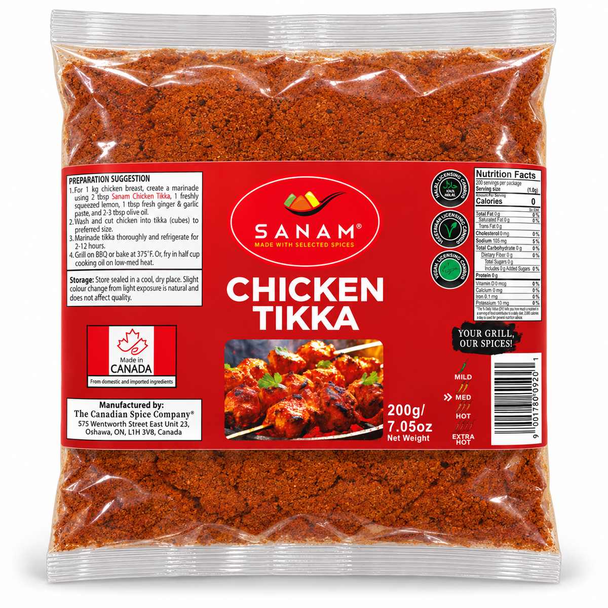 Sanam Chicken Tikka | Spice & Flame