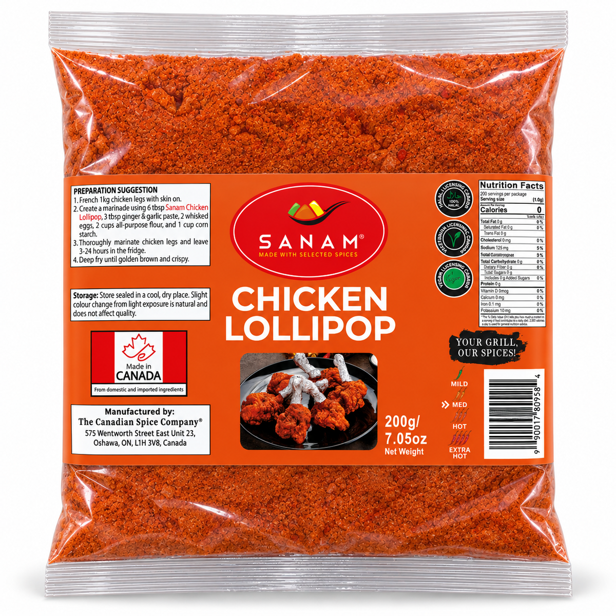 Sanam Chicken Lollipop Mix | Spice & Flame