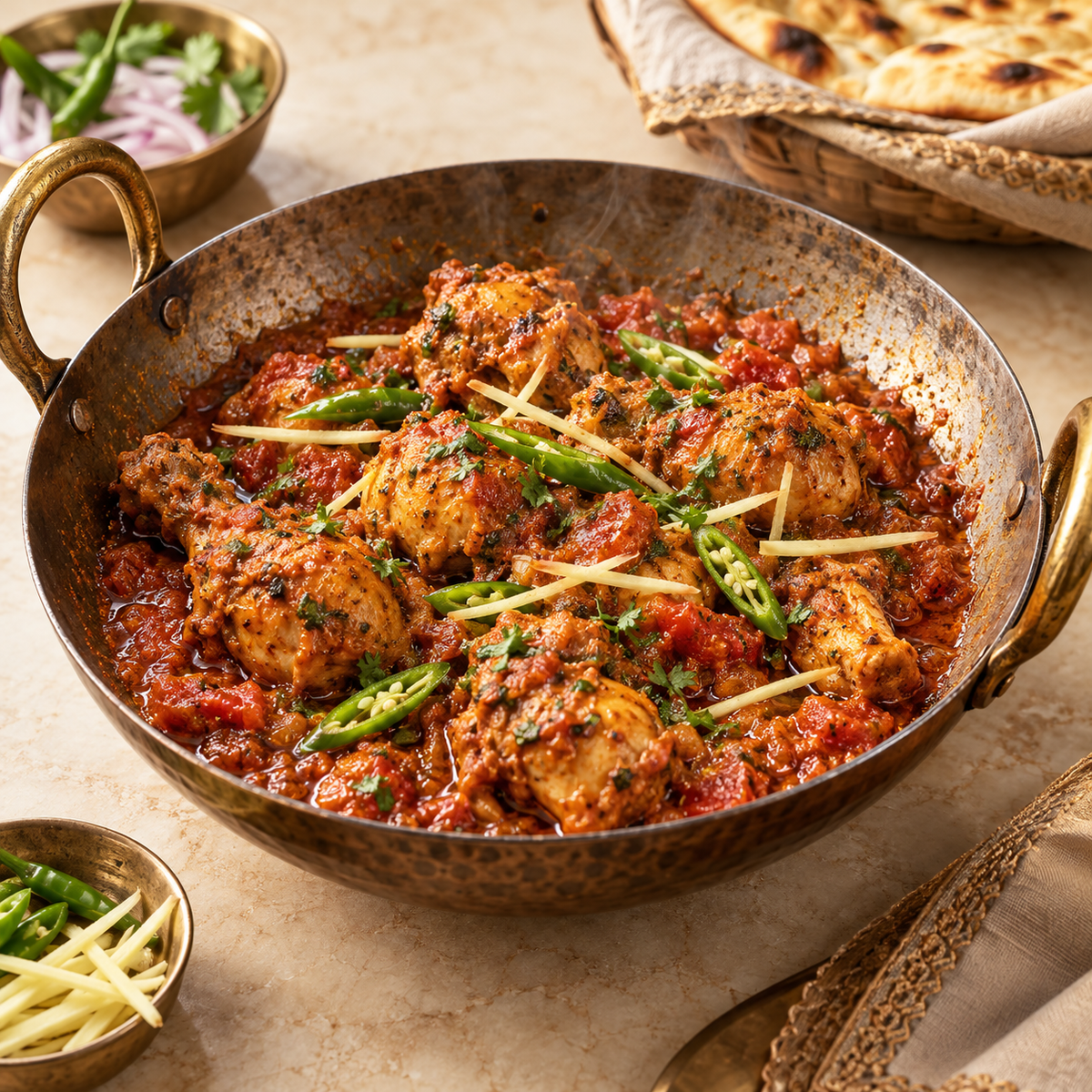 Homemade Chicken Karahi