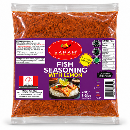 Sanam Fish Seasoning Lemon | Spice & Flame