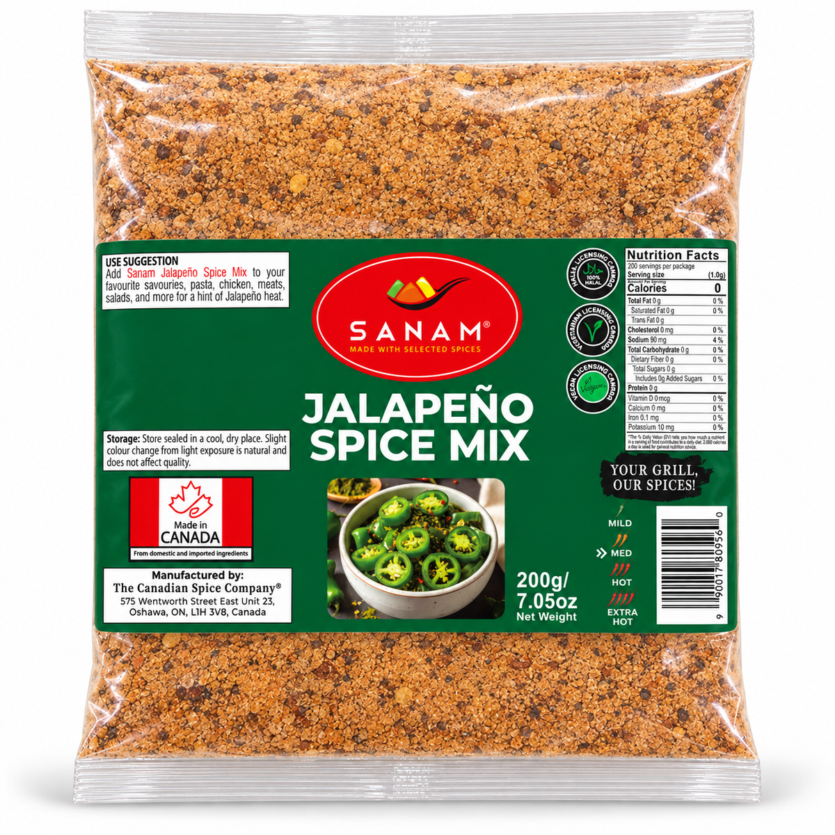 Sanam Jalapeño Spice Mix | Spice & Flame