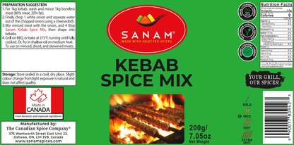 Sanam Kebab Spice Mix | Spice & Flame