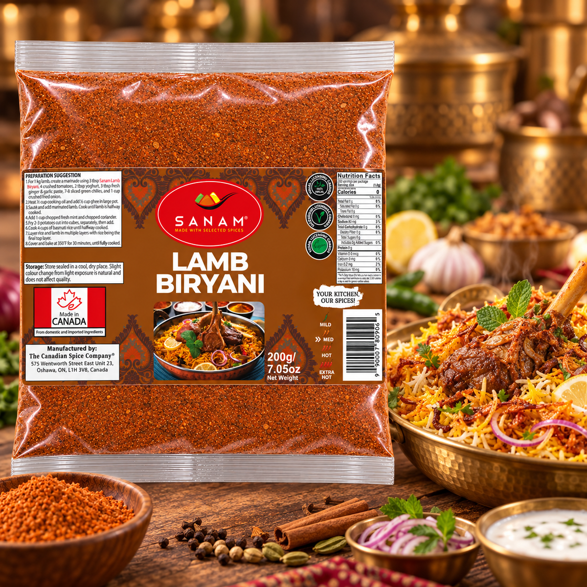 Sanam Lamb Biryani | Spice & Flame