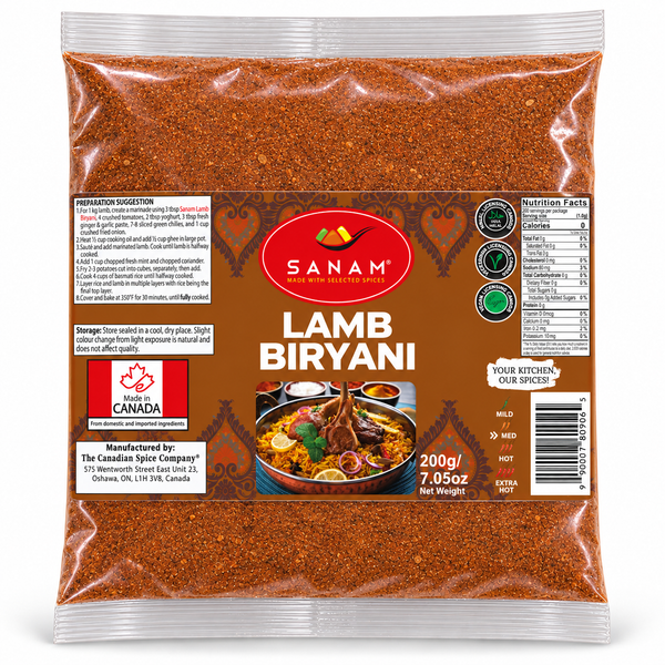 Sanam Lamb Biryani – spice mix packet