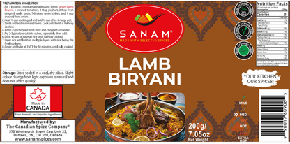Sanam Lamb Biryani | Spice & Flame