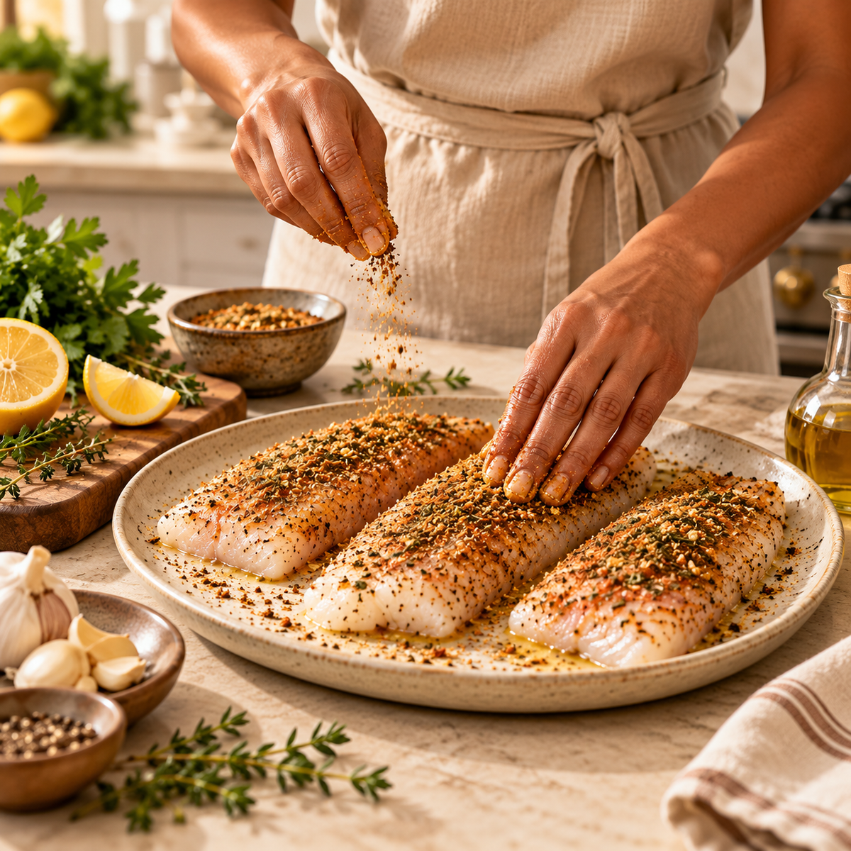 Zesty Lemon Fish