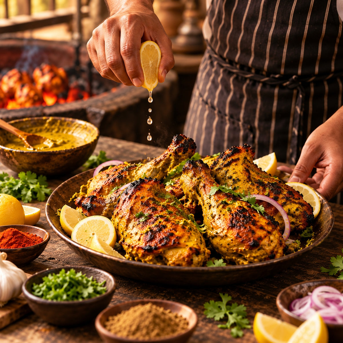 Lemon Tandoori Chicken