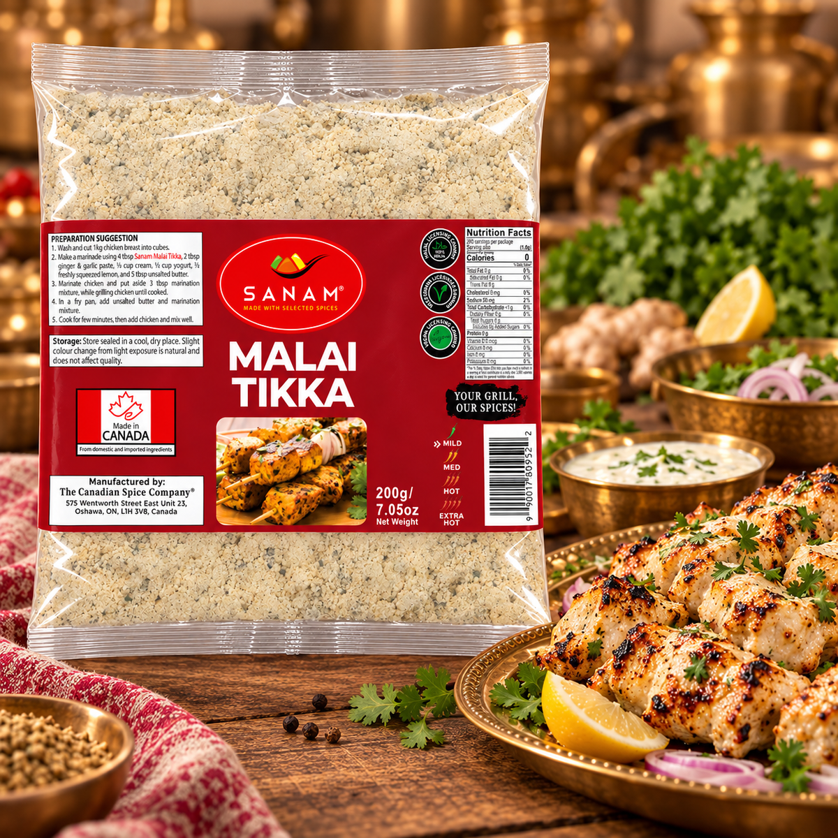 Sanam Malai Tikka Mix | Spice & Flame