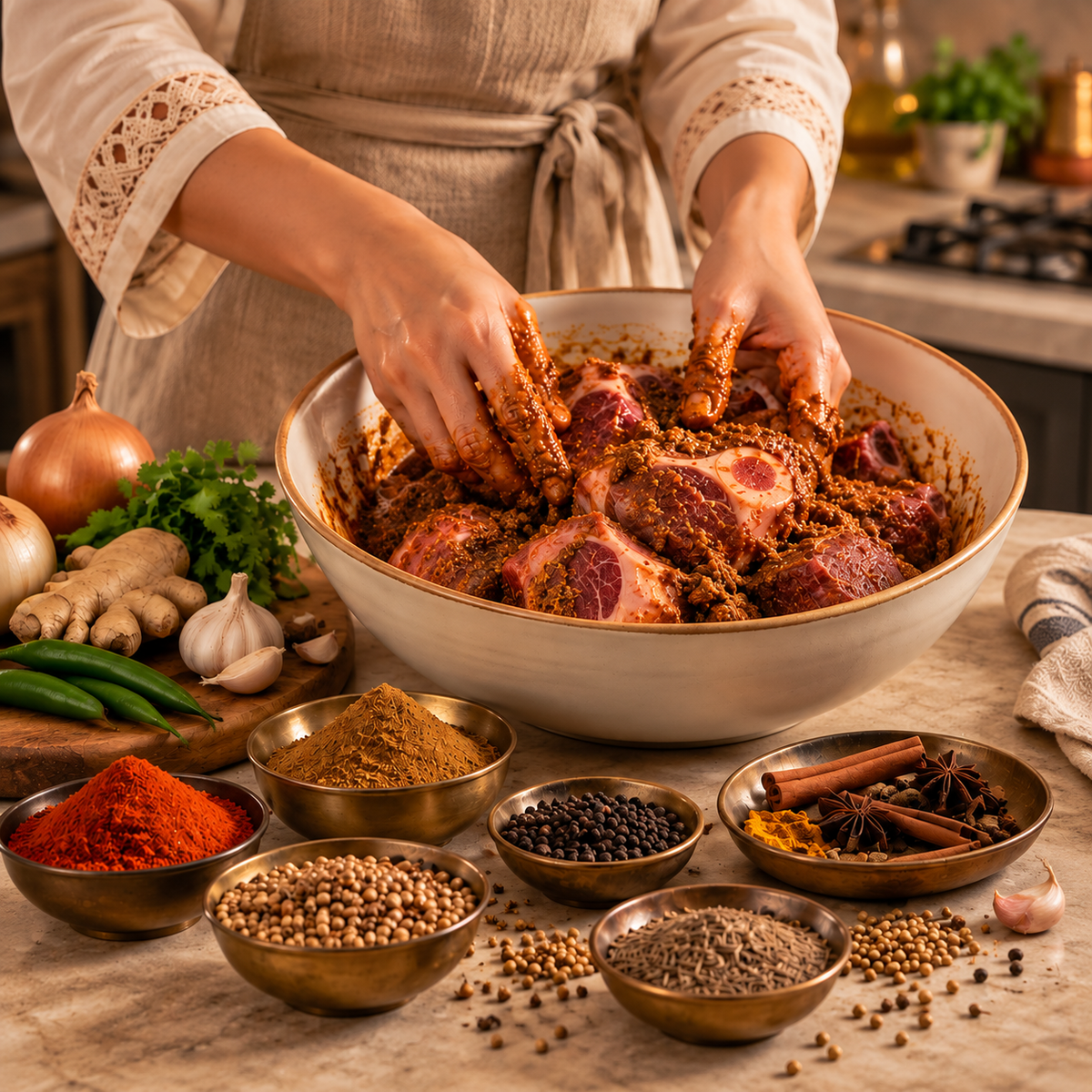 Slow-Cooked Beef Nihari