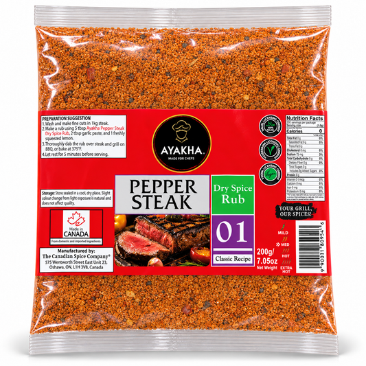 AYAKHA Pepper Steak Coater | Spice & Flame