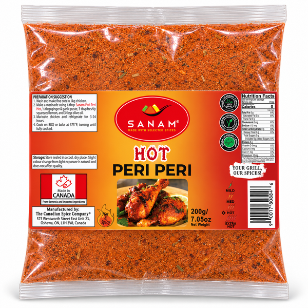 Peri Peri Hot – spice mix packet