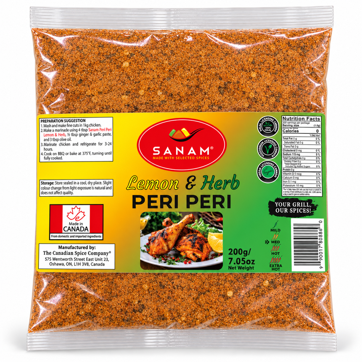 Peri Peri Lemon & Herb | Spice & Flame