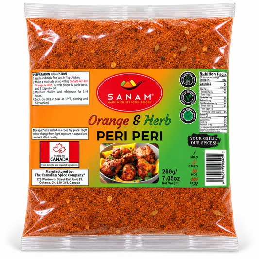 Sanam Peri Peri Orange & Herb | Spice & Flame