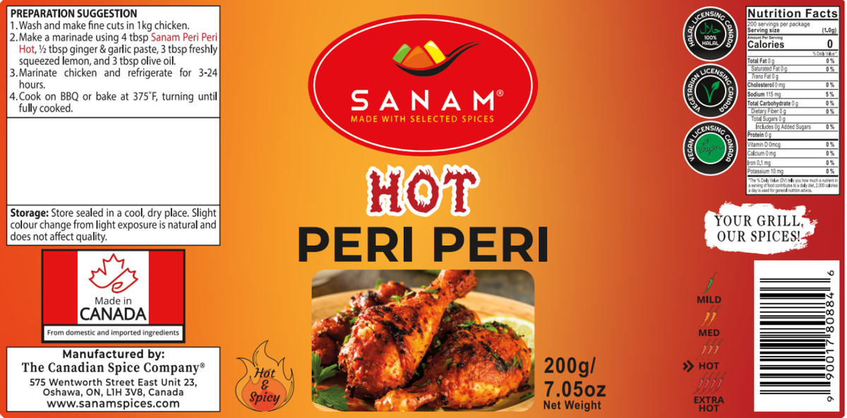 Peri Peri Hot | Spice & Flame