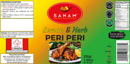 Peri Peri Lemon & Herb | Spice & Flame