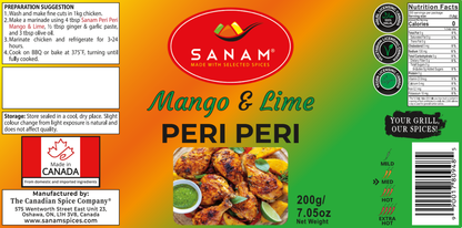 Sanam Peri Peri Mango & Lime | Spice & Flame