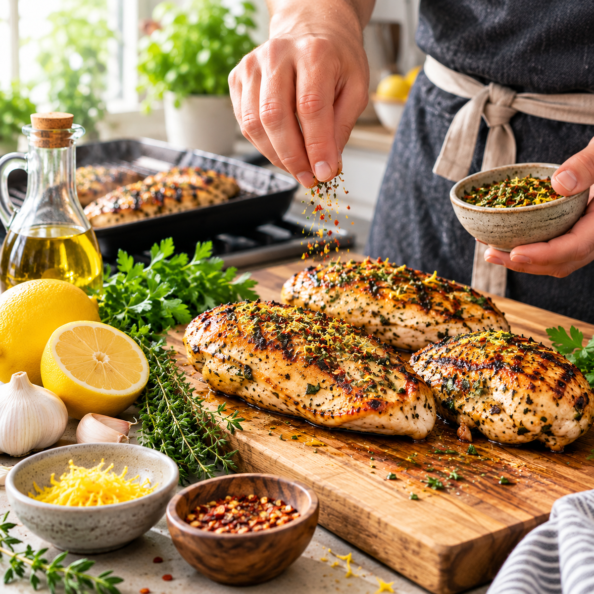 Lemon & Herb Peri Peri Grilled Chicken