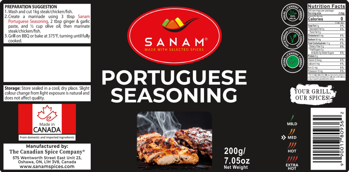 Sanam Portuguese Seasoning | Spice & Flame