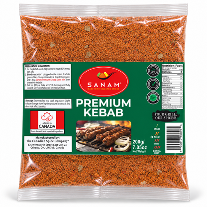 Sanam Premium Kebab Spice Mix | Spice & Flame