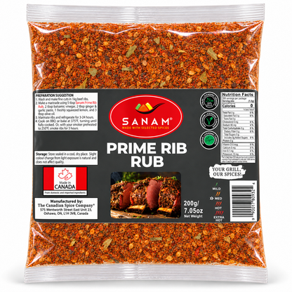 Sanam Prime Rib Rub | Spice & Flame