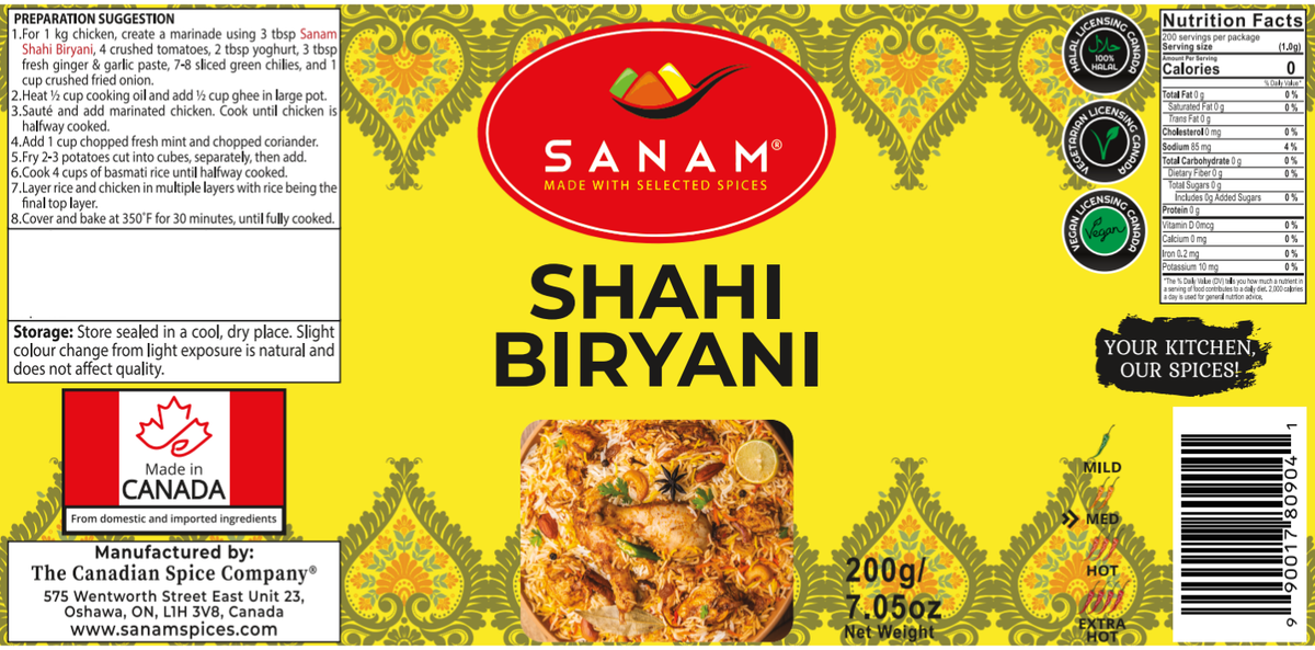 Sanam Shahi Biryani | Spice & Flame