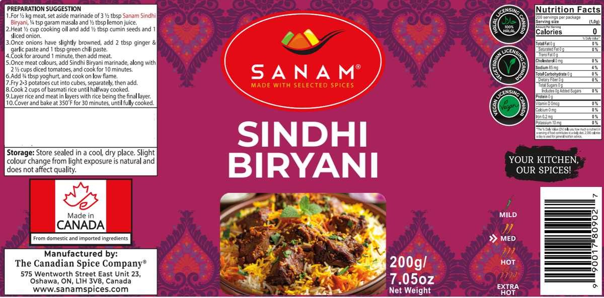 Sanam Sindhi Biryani | Spice & Flame