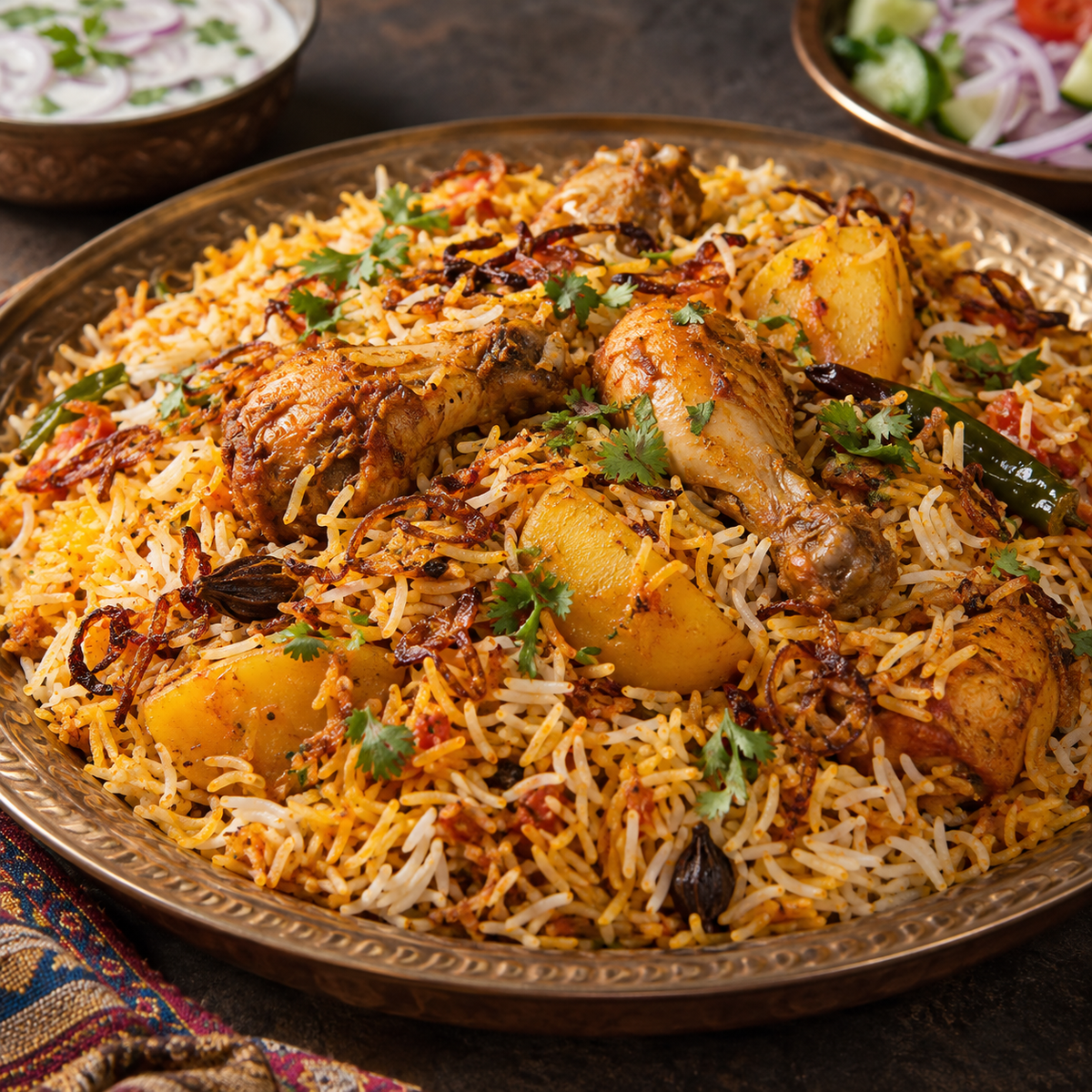 Sanam Sindhi Biryani | Spice & Flame