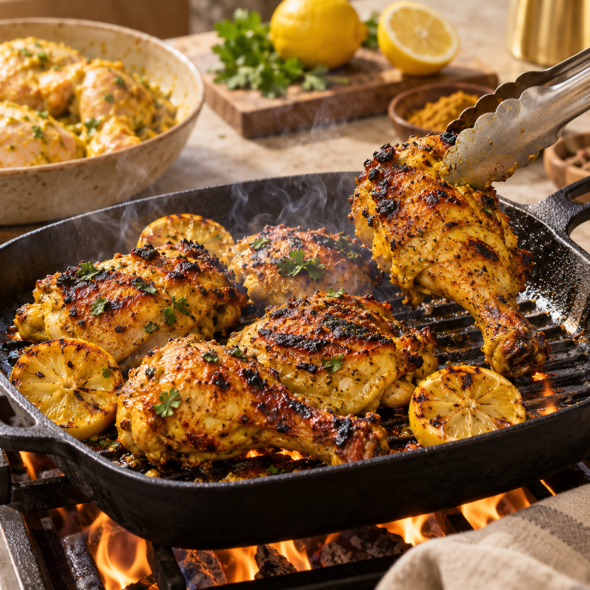 Sanam Tandoori Masala Lemon | Spice & Flame