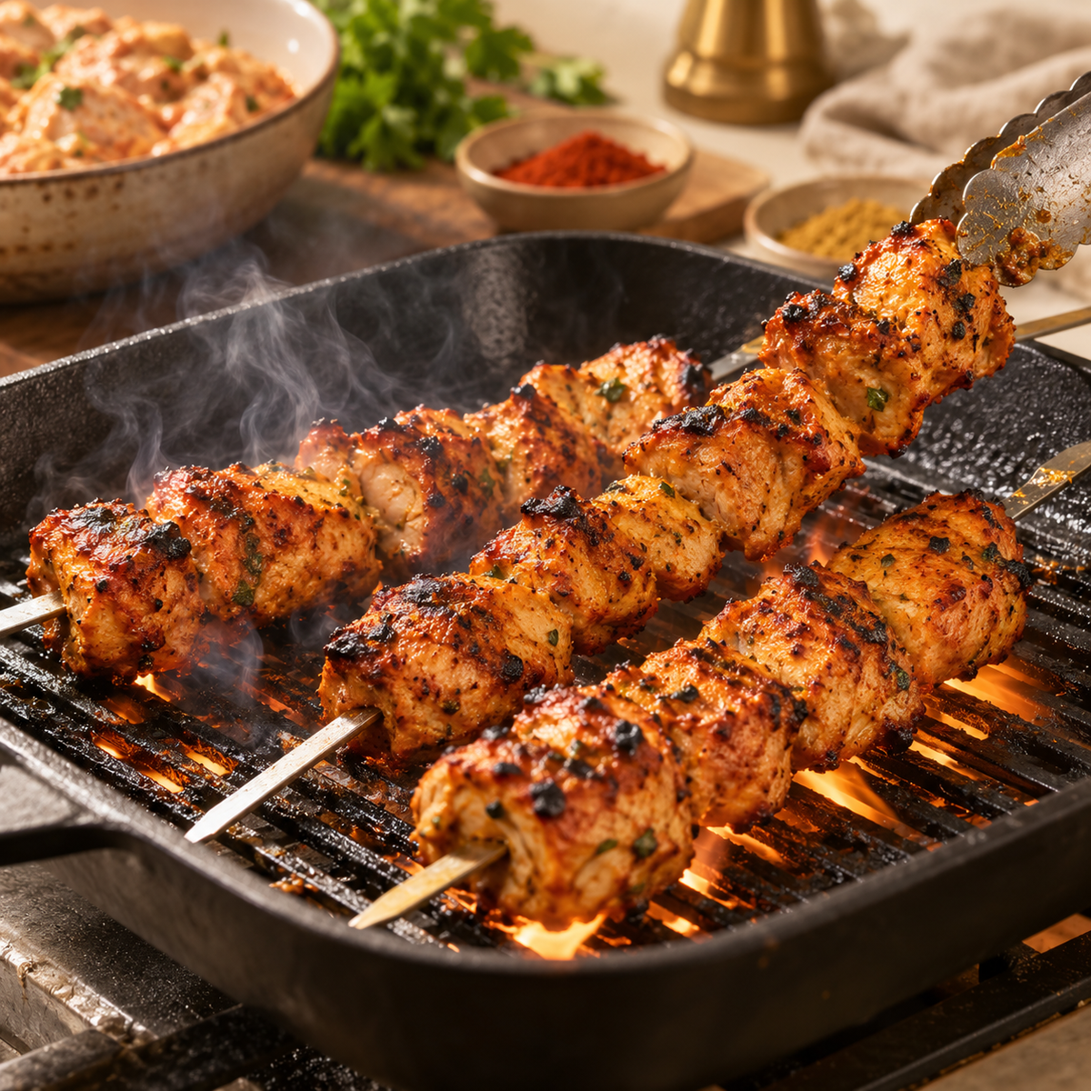 Homemade Chicken Tikka