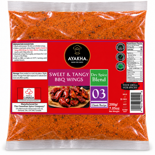 AYAKHA Sweet & Tangy BBQ Wings | Spice & Flame