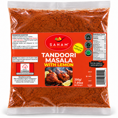 Sanam Tandoori Masala Lemon | Spice & Flame